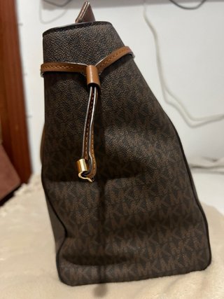 Bolso Michael Kors Marrón y Dorado