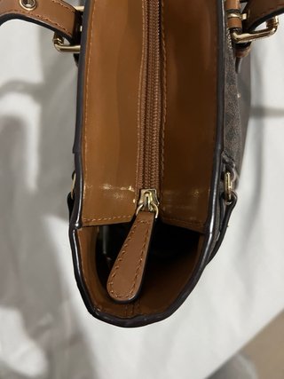 Bolso Michael Kors Marrón y Dorado