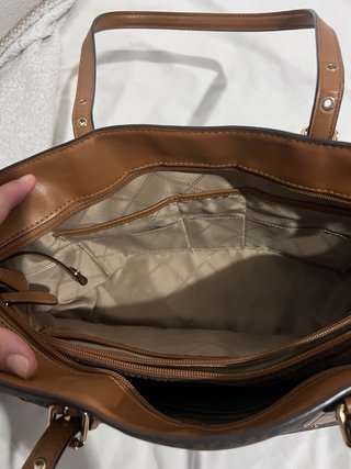 Bolso Michael Kors Marrón y Dorado