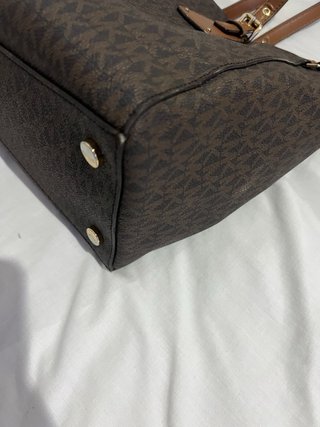 Bolso Michael Kors Marrón y Dorado