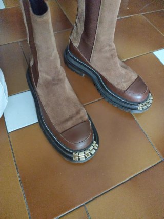 Botines Chelsea Sandro Marrón