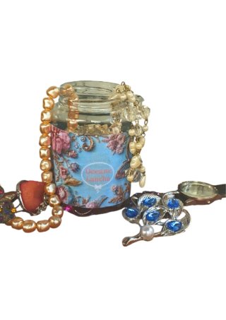 Bote de joyas, joyas sorpresa, tarro misterioso