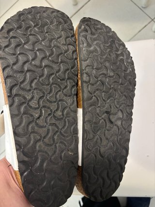 Birkenstock Gizeh 43 Bianco/Marrone