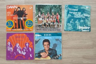 Lote 37 singles vinilo 7 45rpm años 60-70