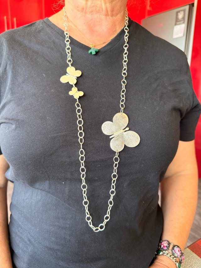 Collar Tous Plata 925 Mariposas