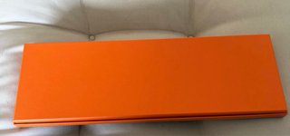 Caja Hermes Naranja Vacía