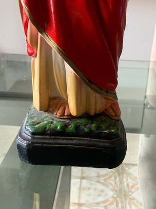 Statua Sacro Cuore di Gesù antica