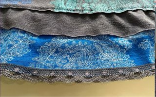 Falda Desigual Talla L