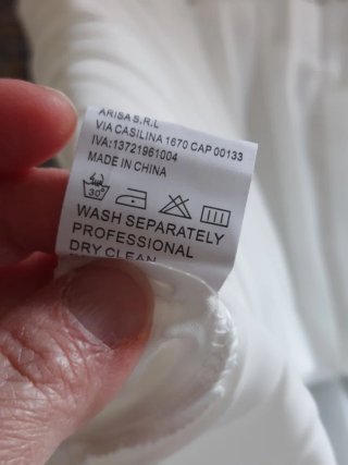 Abito AIRISA midi bianco cotone viscosa