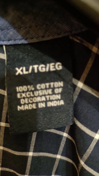 Camicia Chaps Uomo Blu e Bianca M