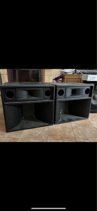 Altavoces 12 Negro