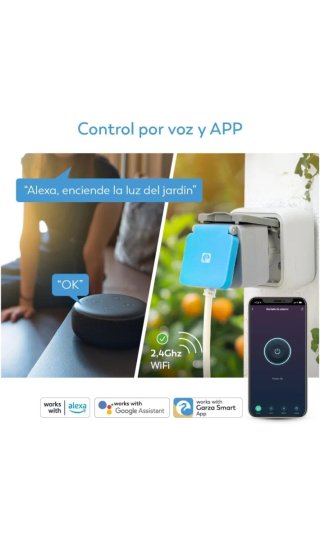 Enchufe Exterior WiFi Garza