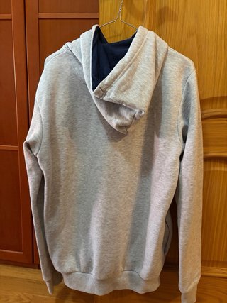 Sudadera McKenzie gris con cremallera