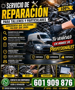 SERVICIO DE MECANICA TALLERES Y PARTICULARES