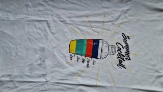 Camiseta Summer Cocktail Talla L