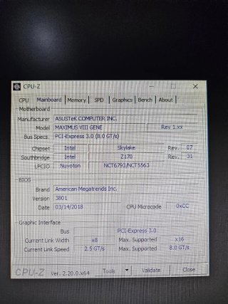 Placa Base ASUS ROG MAXIMUS VIII GENE + i7 6700 K