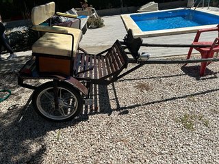 Carro poni 2 ruedas 1,15/1,20cm en perfecto estado