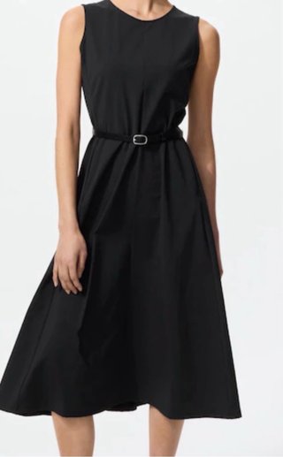 Vestido Uniqlo Negro Talla XL Nuevo