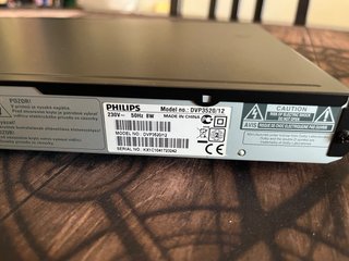 Reproductor DVD Philips 3520/12