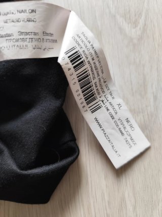 Vestito nero tubino