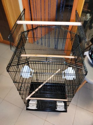 Jaula grande para loro