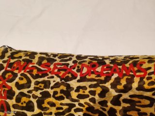 Pañuelo Gloria Ortiz Leopardo