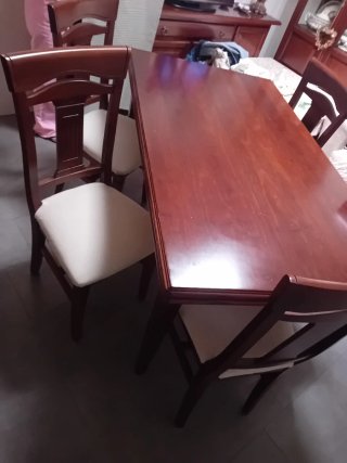 Mesa de centro con de cristal