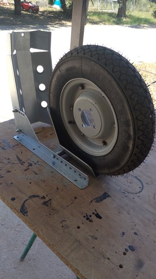 Tope delantero vespa remolque