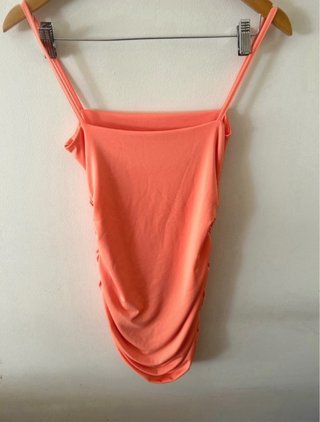 Vestido elástico coral