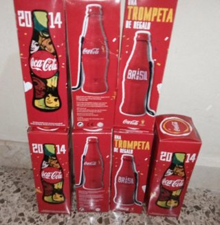 Bottiglie commemorative Coca-Cola Brasil 2014