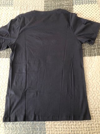 Camiseta Jack & Jones Talla M azul estampada chico