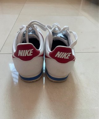 Nike Cortez Mujer Blanco/Rojo