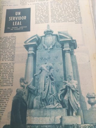 Periódico ABC Madrid 10 Marzo 1960