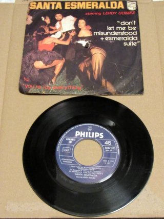5 Vinili 45 Giri Disco Music Anni '70.