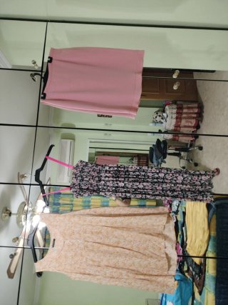 Lote vestido y top talla únicason 14 prendas en ve