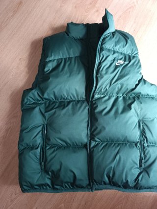 Chaleco acolchado Nike verde hombre