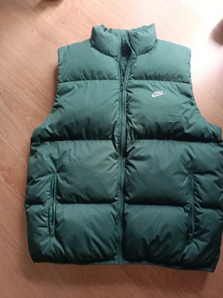Chaleco acolchado Nike verde hombre