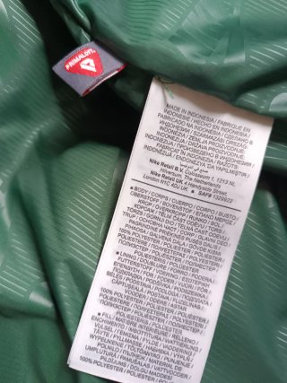 Chaleco acolchado Nike verde hombre
