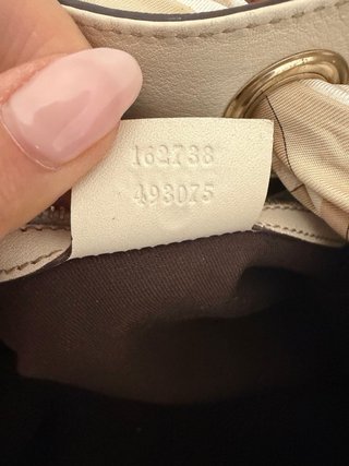 Bolso Gucci Positano Beige/Marrón