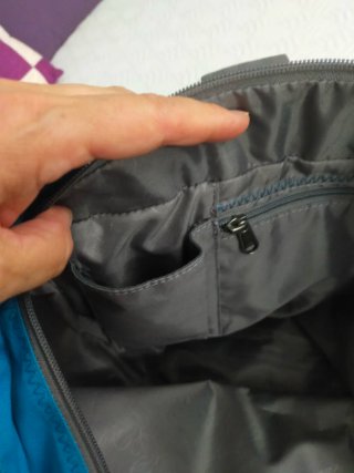 Pantalón vaquero Zara azul