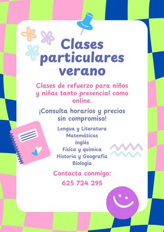 clases particulares de verano