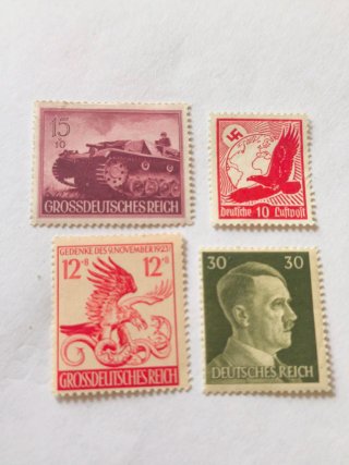 Lote sellos nazis III reich