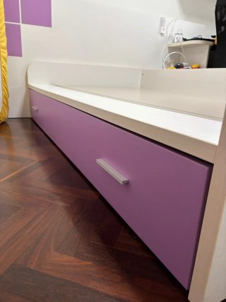 Cama nido infantil de 200x110. Cama inferior de 90