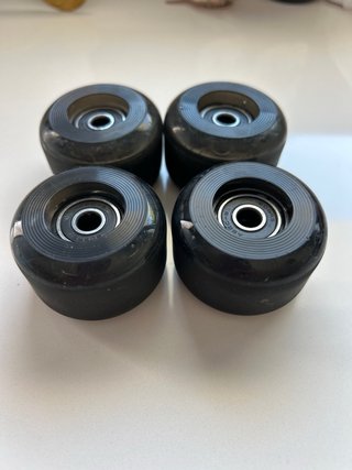 4 Ruedas Skate Poliuretano Negro