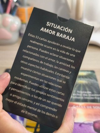 SITUACION AMOR CARTAS DEL ORACULO (ESPAÑOL)