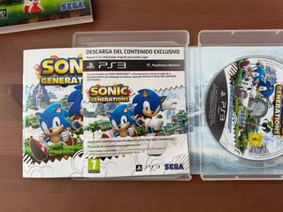 Sonic Generations PS3 con cover lenticular