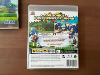 Sonic Generations PS3 con cover lenticular