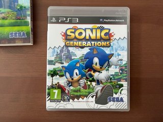 Sonic Generations PS3 con cover lenticular