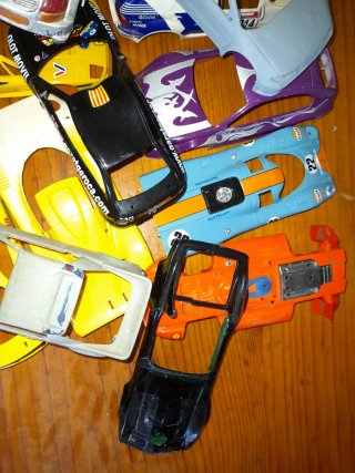 Lote carrocerías Scalextric