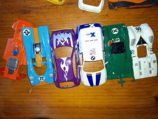 Lote carrocerías Scalextric